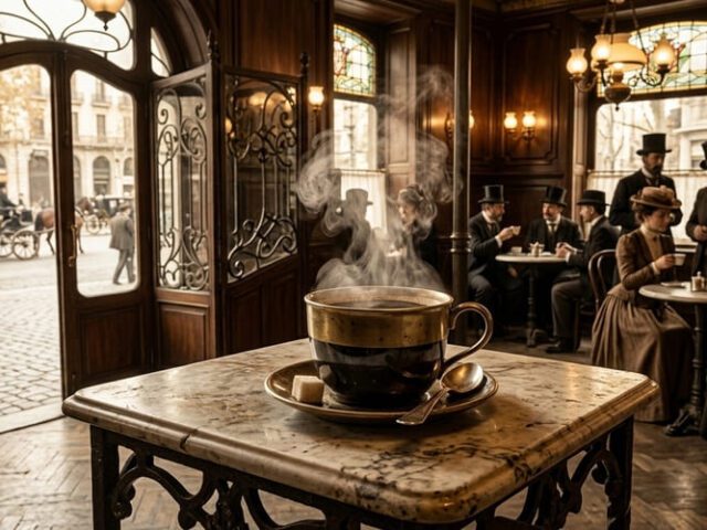 La Barcelona de los cafés, fábricas y sociedades culturales