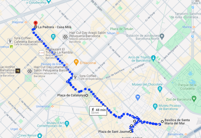 RUTA HISTÓRICA POR BARCELONA